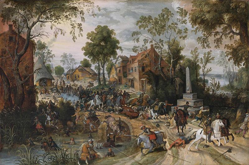 Sebastiaen Vrancx The Battle of Stadtlohn